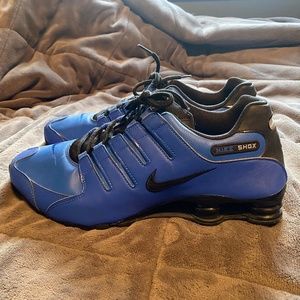 Blue Nike Shox